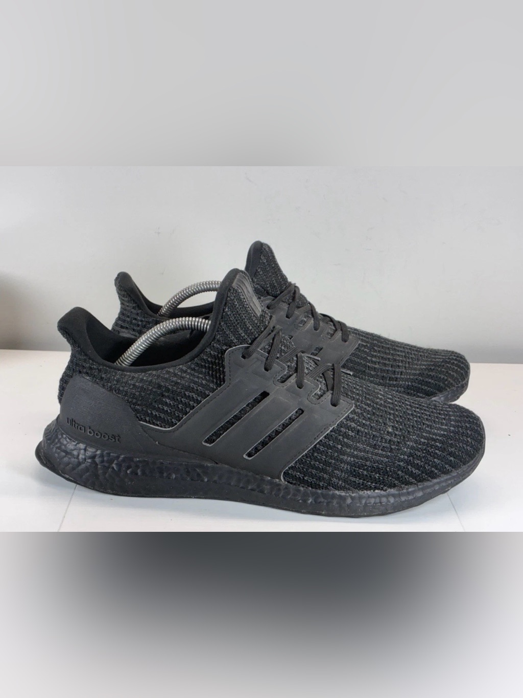 Adidas Ultraboost 4.0 Dna Core Black Red Running Sneakers Shoes-Mens 8 Womens 9
